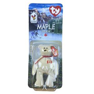 TY Beanie Babies Canada Maple Ronald McDonald Charities NEW Sealed